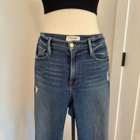 Frame Mid Rise Denim - Picture 3 of 4